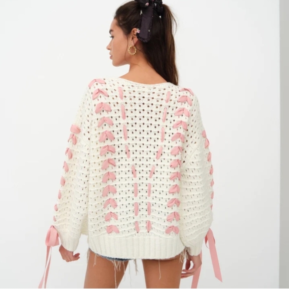 For Love and Lemons Laurel Oversized Sweater - Picture 5 of 10